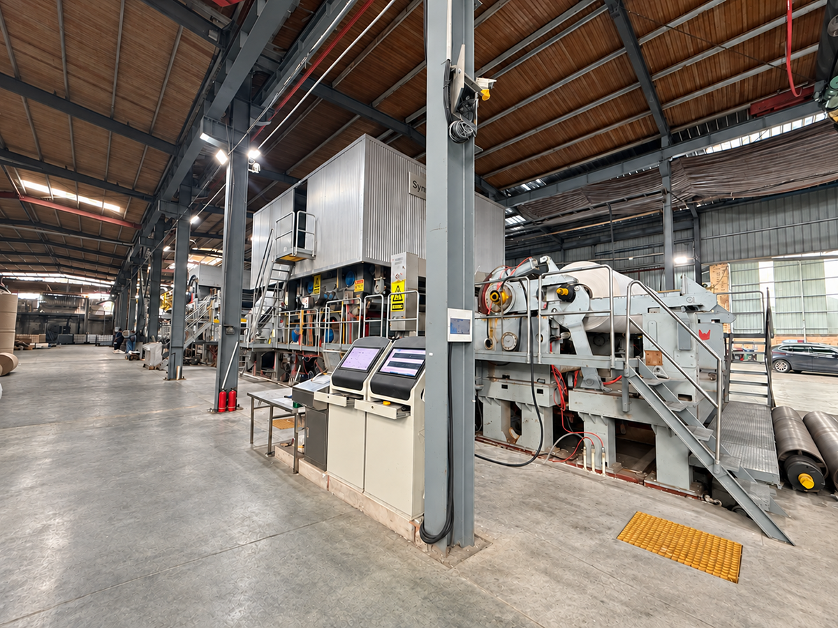 Equipment and production controls at Synndon